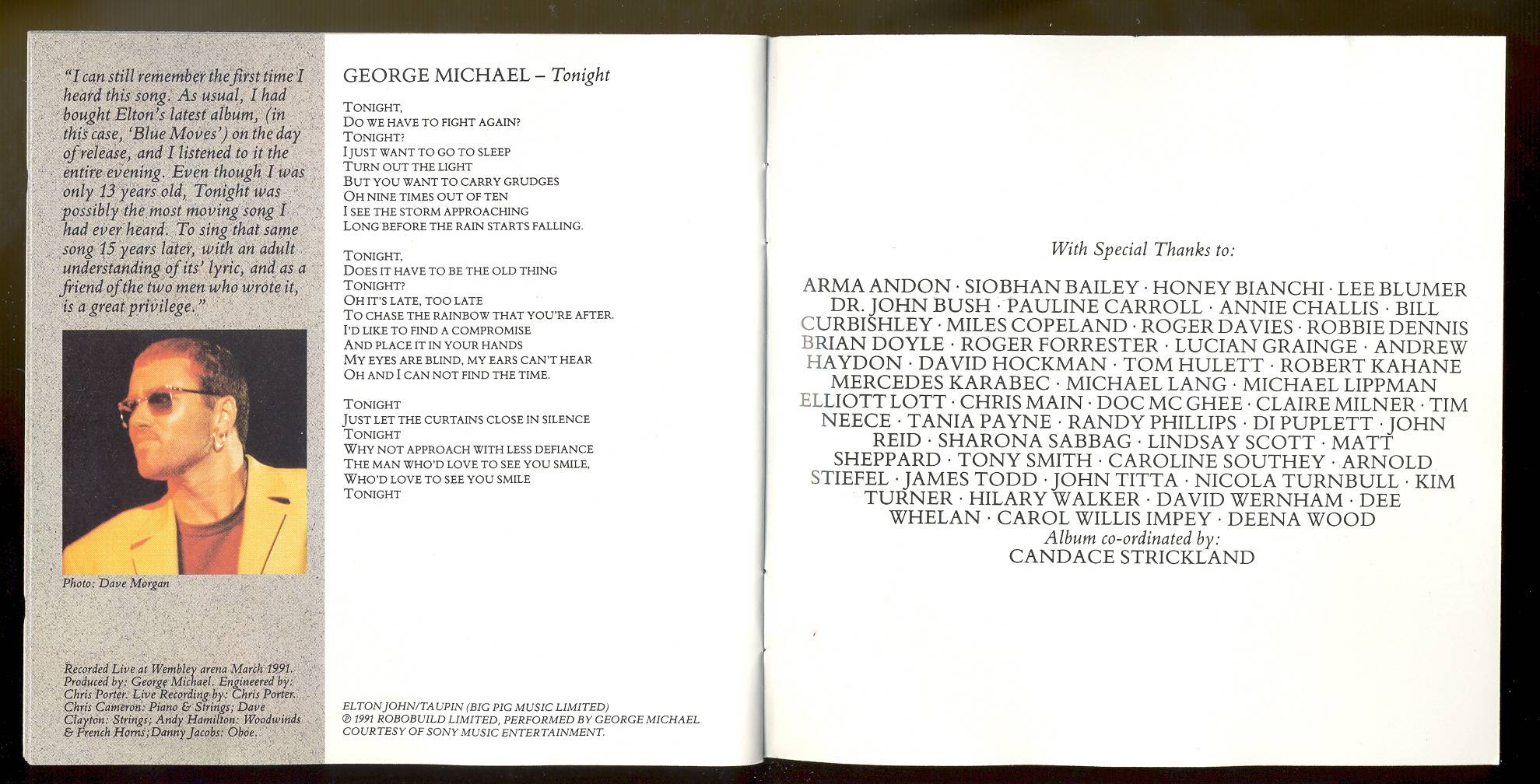 Elton John Two Rooms Celebrating the Songs of Elton John and Bernie Taupin : Booklet 10